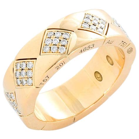 chanel gold rings|Chanel diamond rings for women.